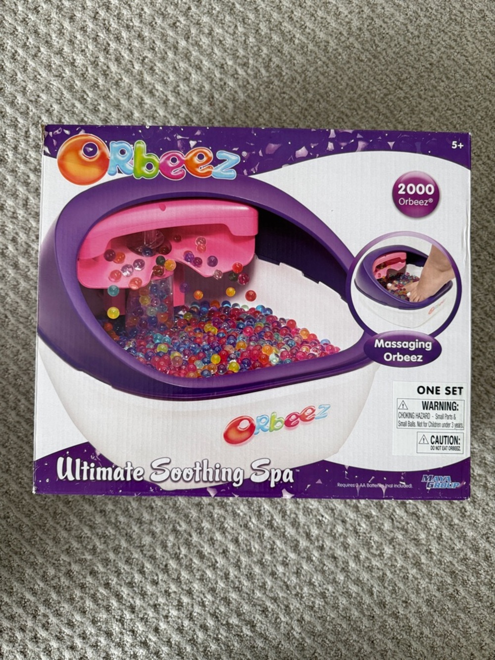 Vintage, Orbeez Ultimate Soothing Foot Spa.